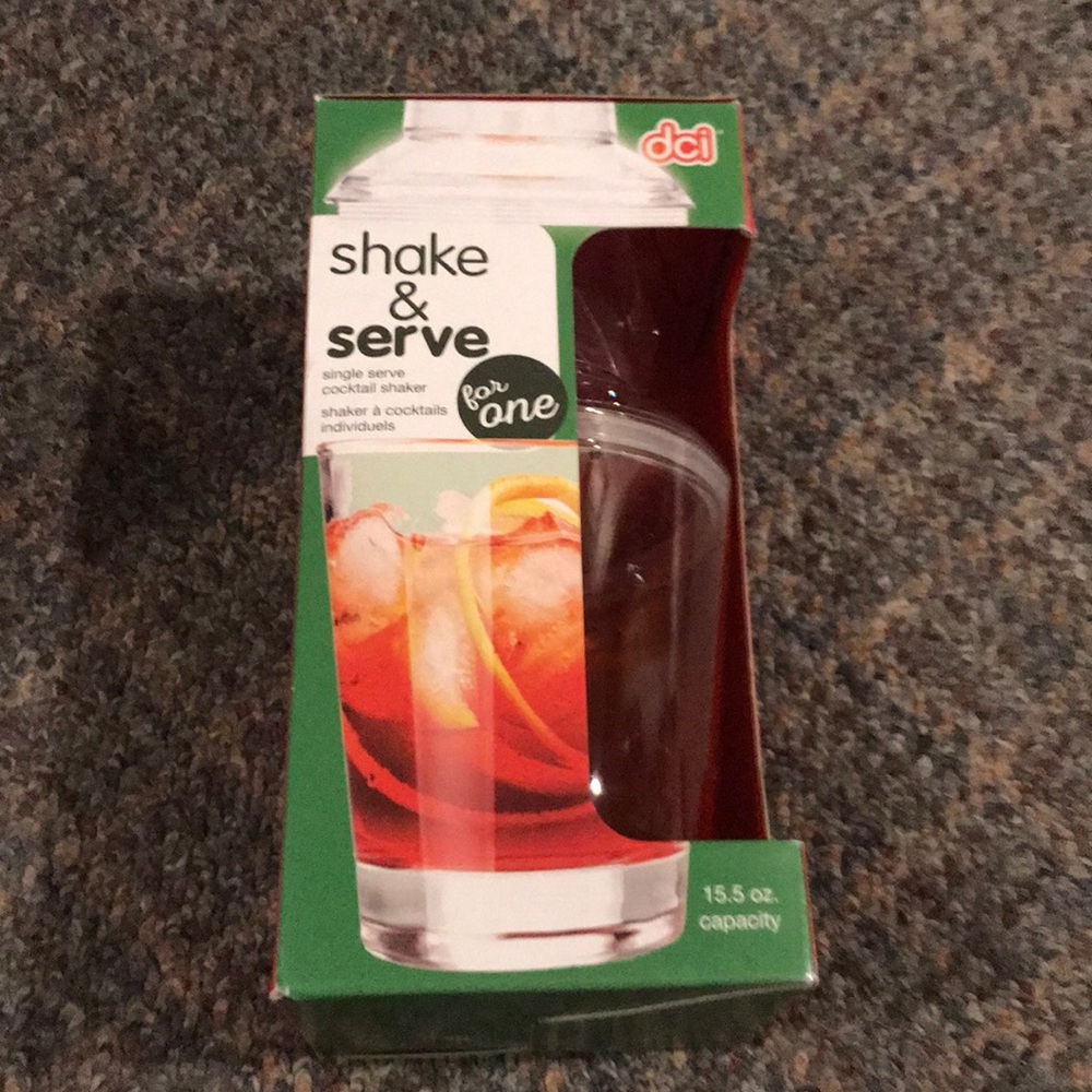 Shake & Serve Single Serve Cocktail Shaker